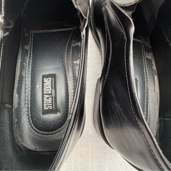 Stacy Adams Cassidy Mens Moc-Toe Slip-On Leather Dress Shoes - Picture 11 of 13